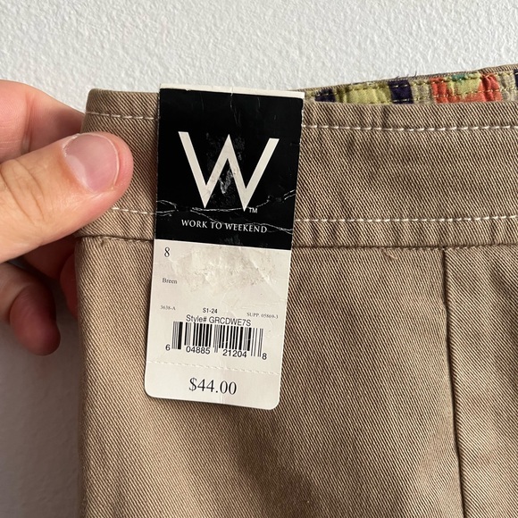 Work to Weekend Khaki Skirt - Picture 5 of 6